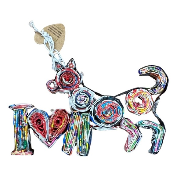 Gift bundle of recycled, handmade, magazine, dogs - Picture 3 of 4